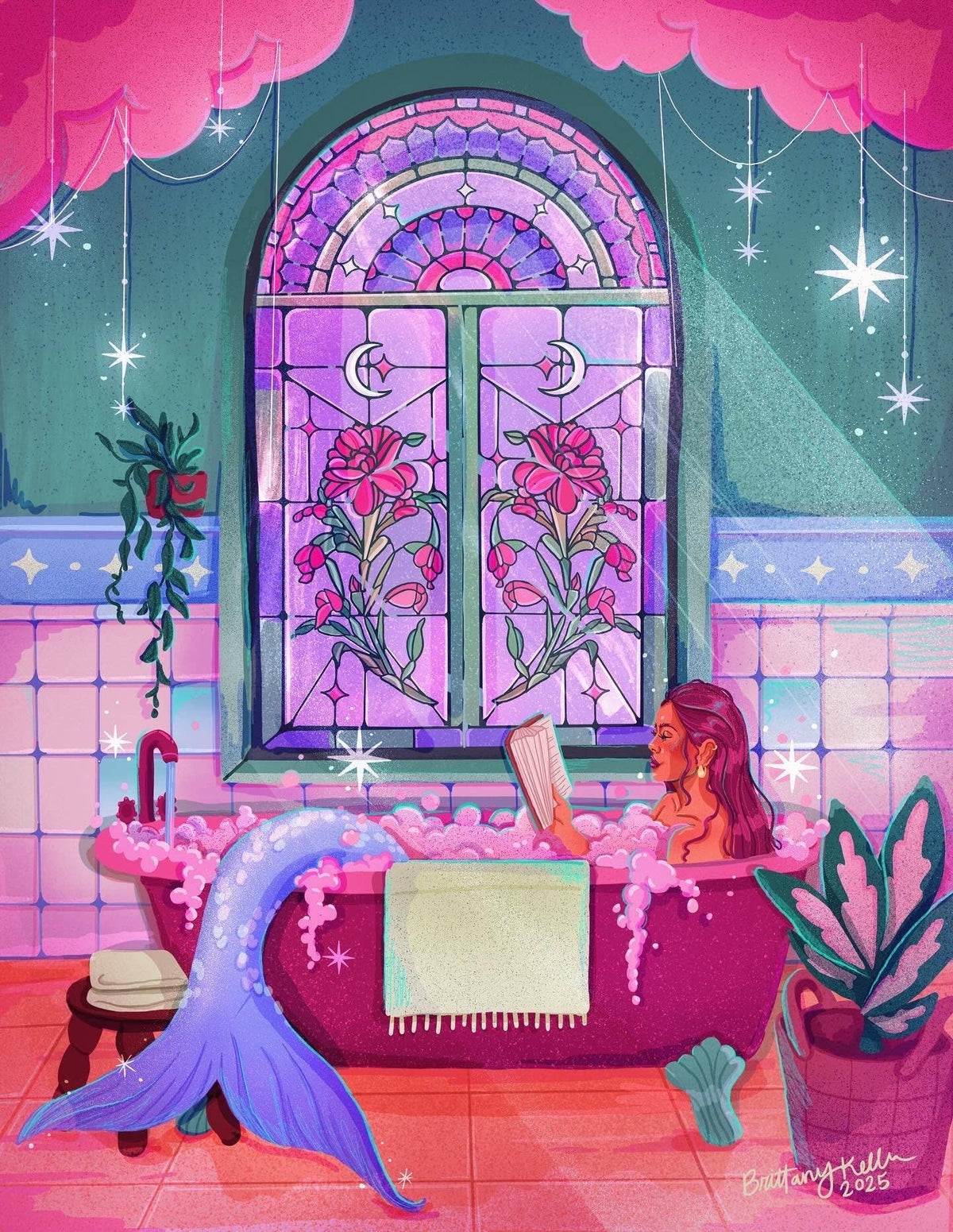 Mermaid's Bath Print