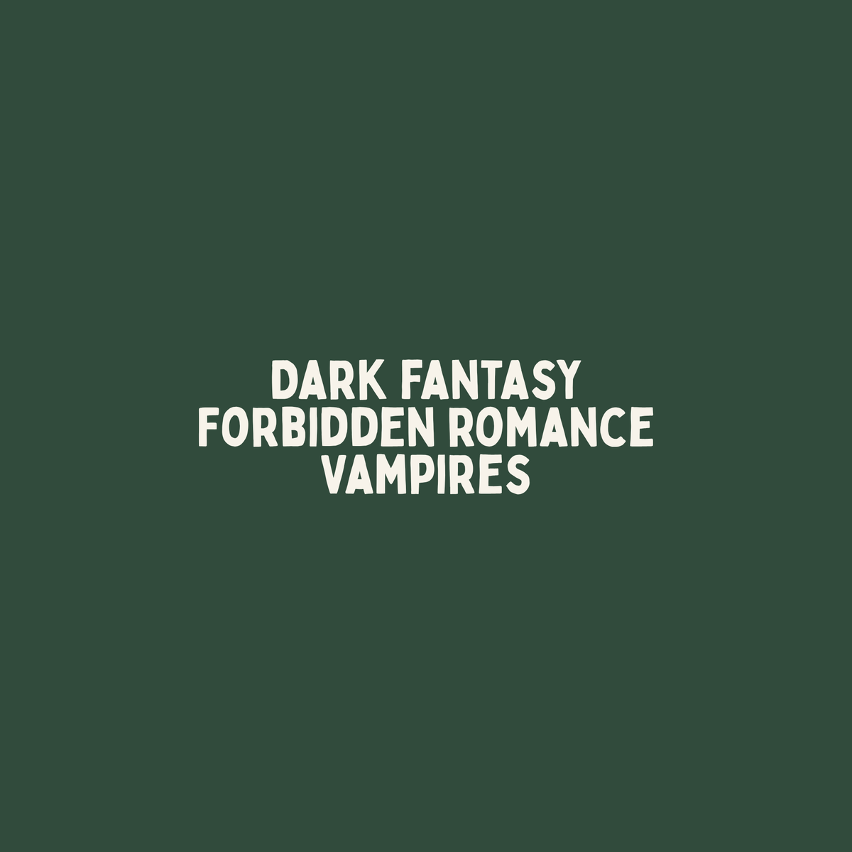 Blind Date Book - Vampires & Slow Burn